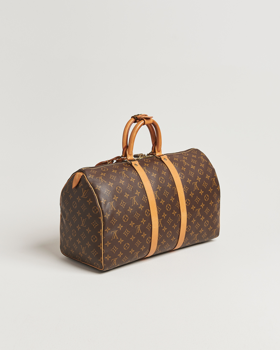 Men | Pre-Owned & Vintage Bags | Louis Vuitton Pre-Owned | Keepall 45 Monogram