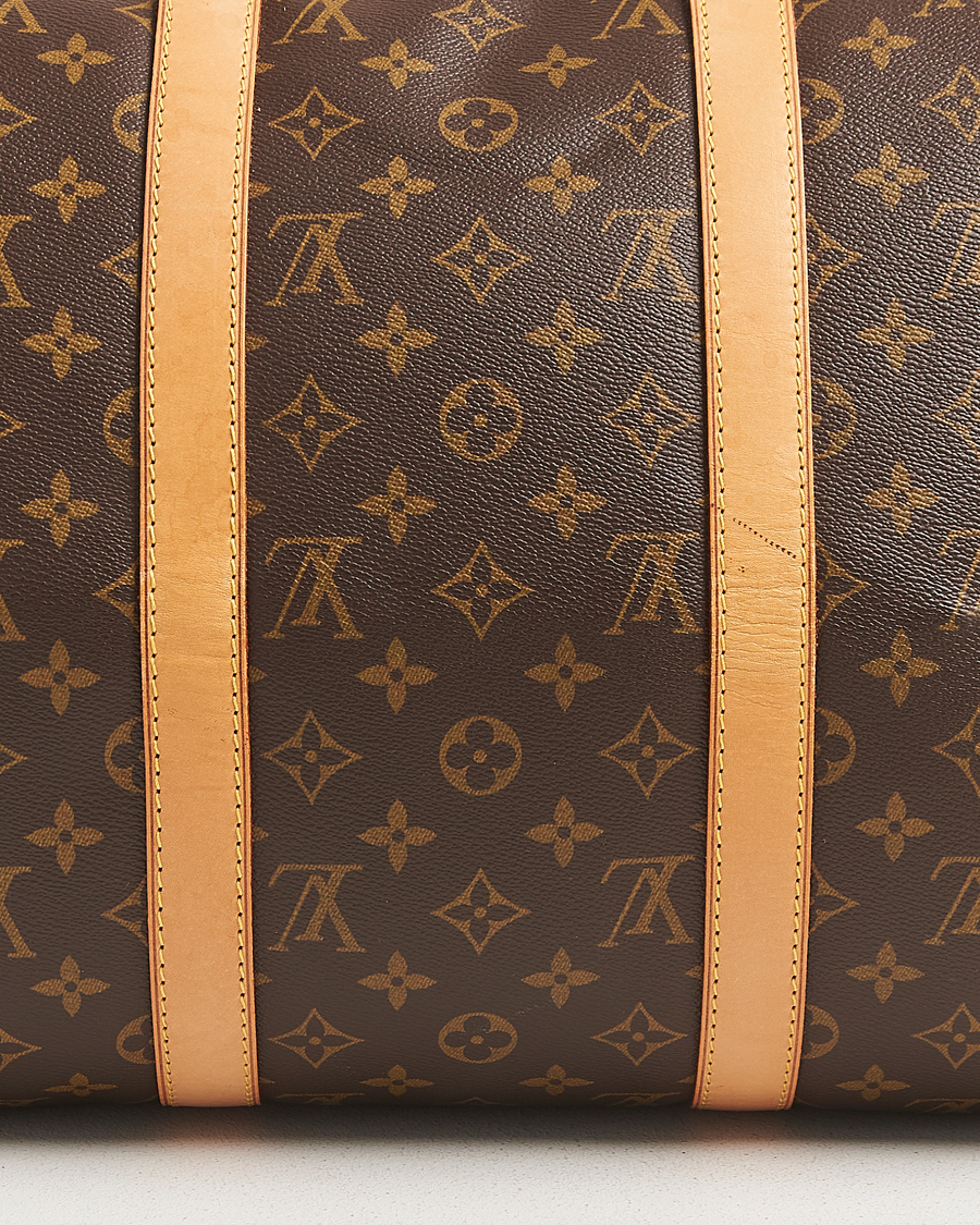 Men | Pre-Owned & Vintage Bags | Louis Vuitton Pre-Owned | Keepall 50 Monogram