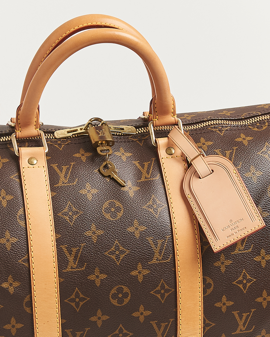 Men | Pre-Owned & Vintage Bags | Louis Vuitton Pre-Owned | Keepall 50 Monogram