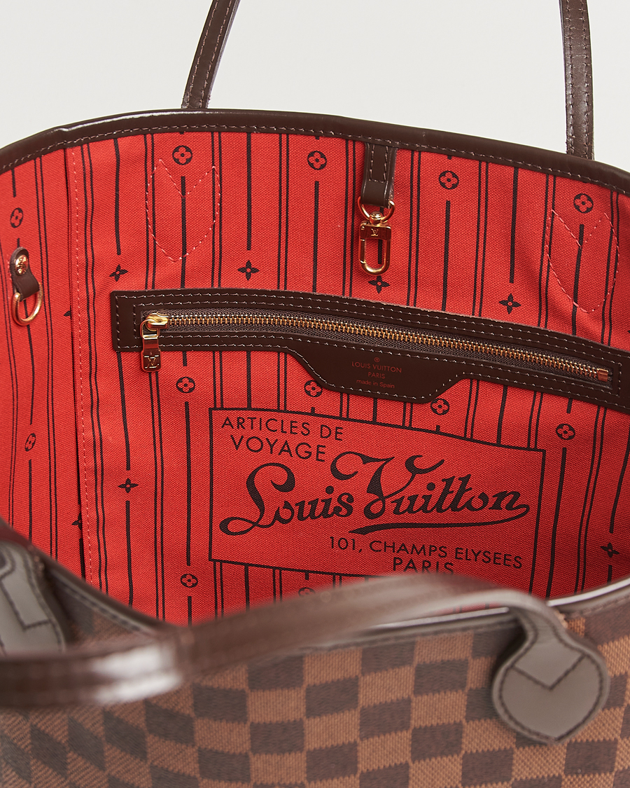 Men | Gifts for Her | Louis Vuitton Pre-Owned | Neverfull MM Damier Ebene