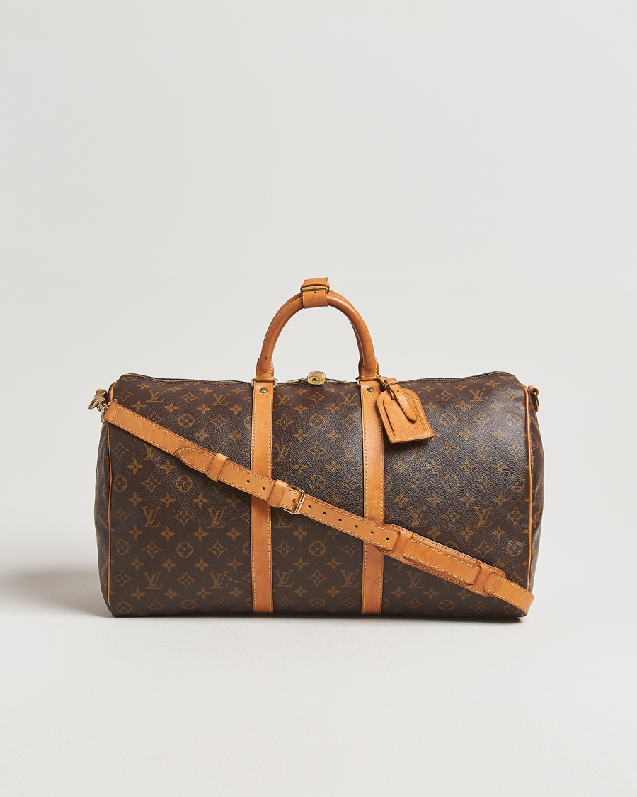 Men | Pre-Owned & Vintage Bags | Louis Vuitton Pre-Owned | Keepall Bandoulière 50 Monogram