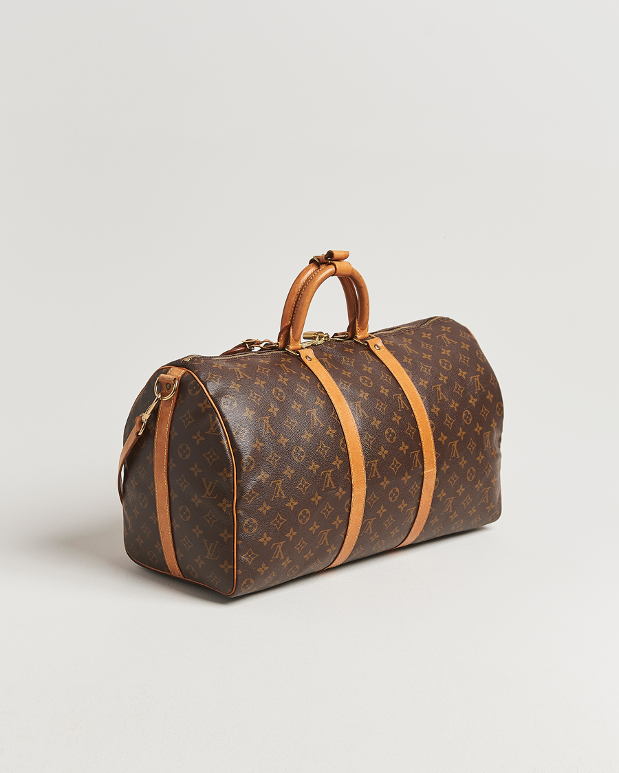 Men | Pre-Owned & Vintage Bags | Louis Vuitton Pre-Owned | Keepall Bandoulière 50 Monogram