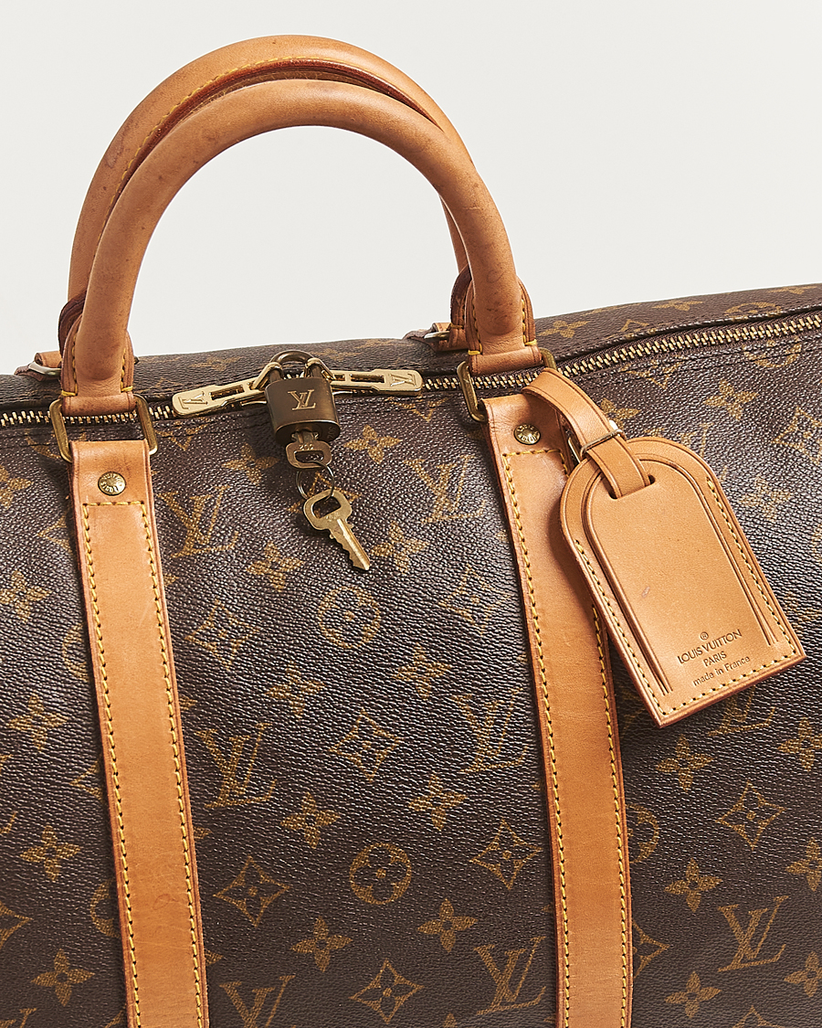 Men | Pre-Owned & Vintage Bags | Louis Vuitton Pre-Owned | Keepall Bandoulière 50 Monogram