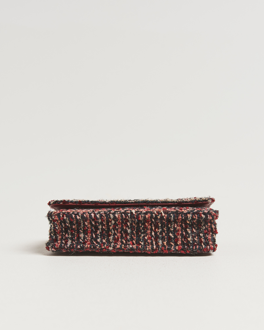 Men | Pre-Owned & Vintage Bags | Chanel Pre-Owned | Tweed Wallet On Chain Red