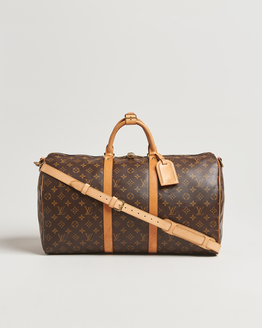 Men | Pre-Owned & Vintage Bags | Louis Vuitton Pre-Owned | Keepall Bandoulière 50 Monogram