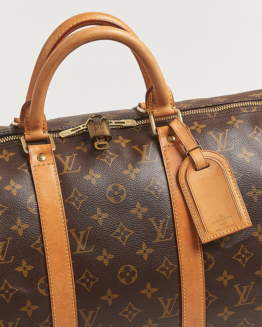 Men | Pre-Owned & Vintage Bags | Louis Vuitton Pre-Owned | Keepall Bandoulière 50 Monogram