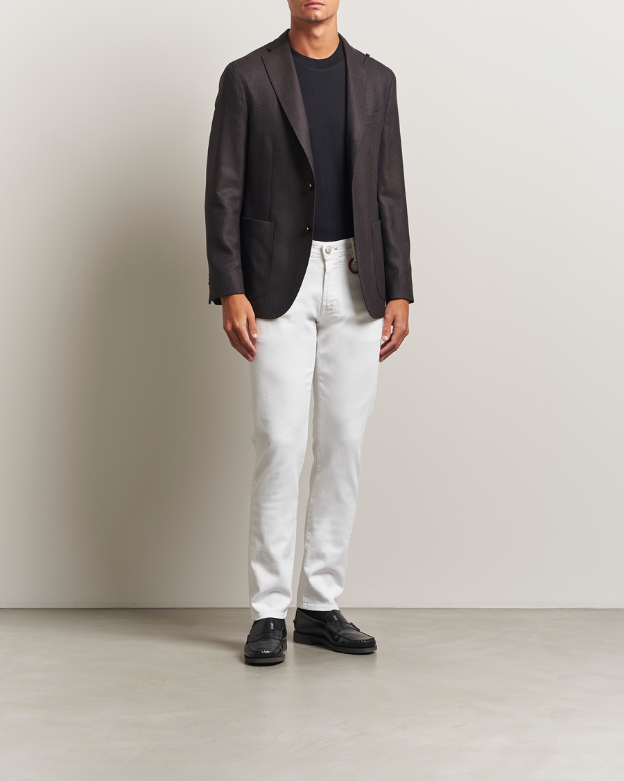 Men | Jeans | Tramarossa | Michelangelo Stretch Jeans White Raw
