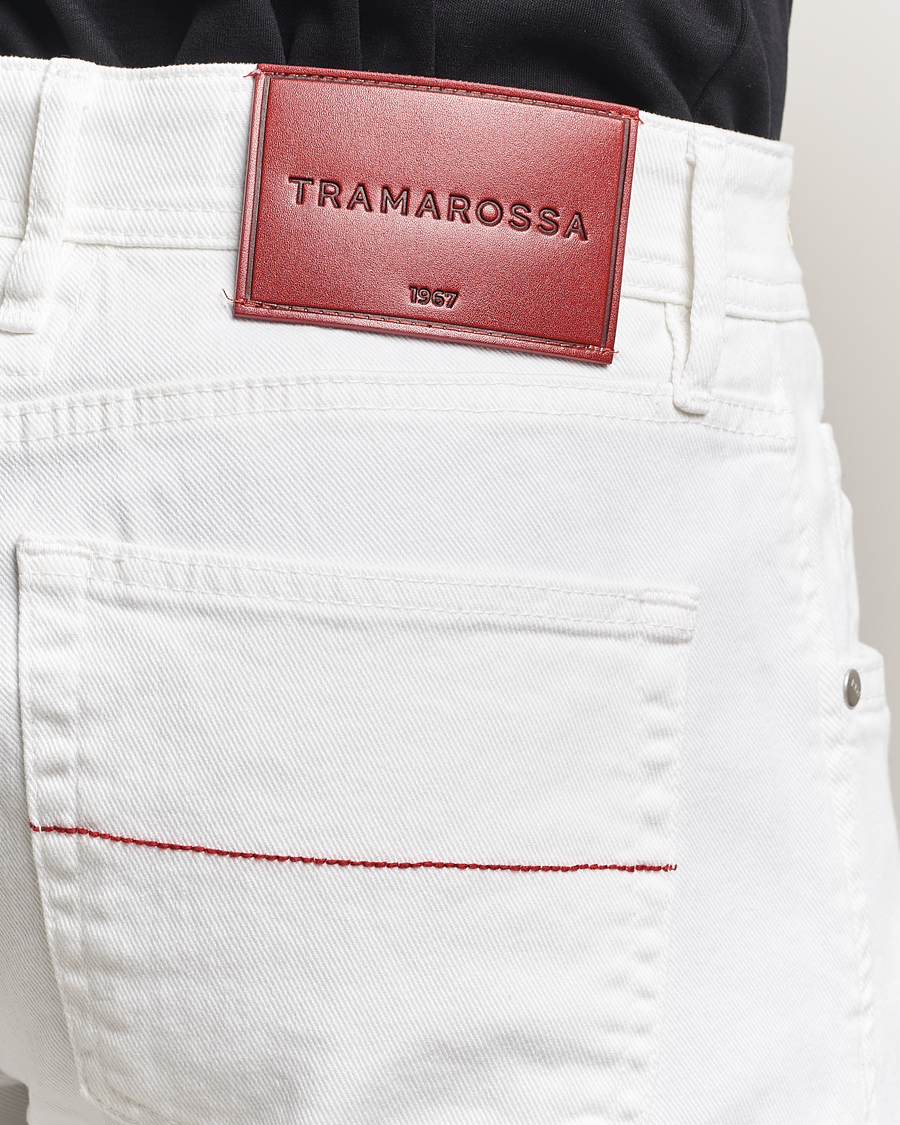 Men | Jeans | Tramarossa | Michelangelo Stretch Jeans White Raw