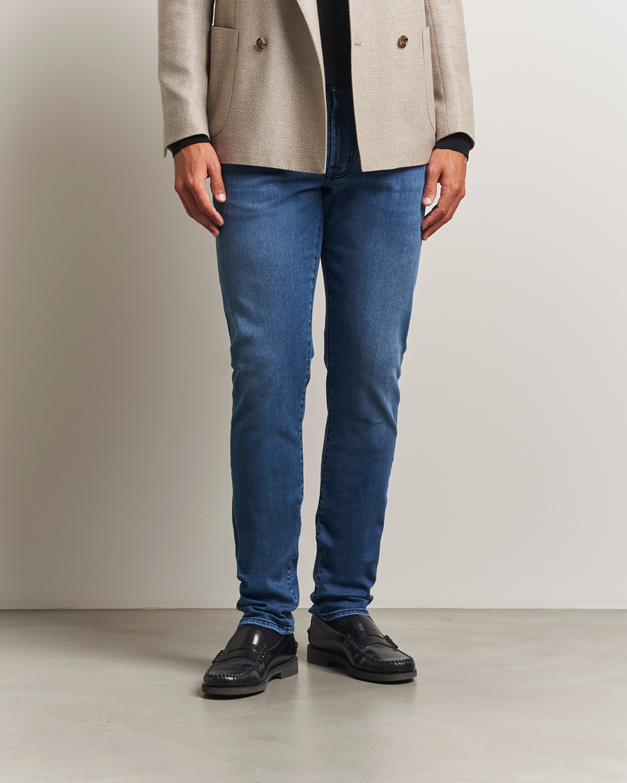 Men | Jeans | Tramarossa | Michelangelo Stretch Jeans Sky Used