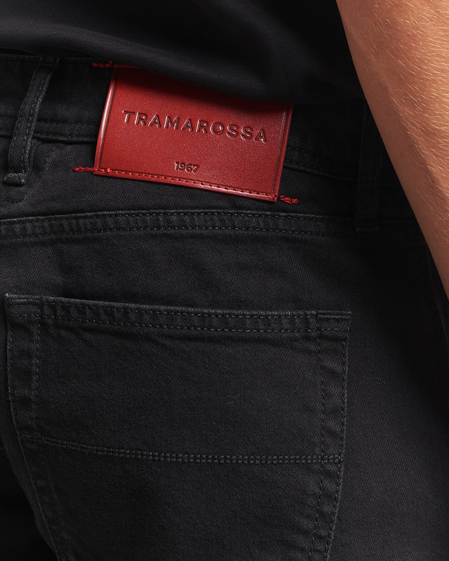 Men | Jeans | Tramarossa | Michelangelo Stretch Jeans Black Raw