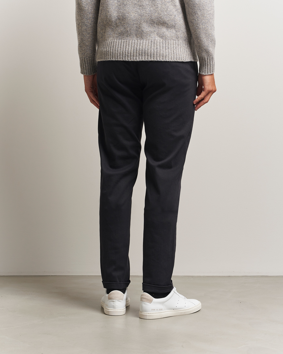 Men | Trousers | Tramarossa | Luis Superstrech Cotton Chino Black