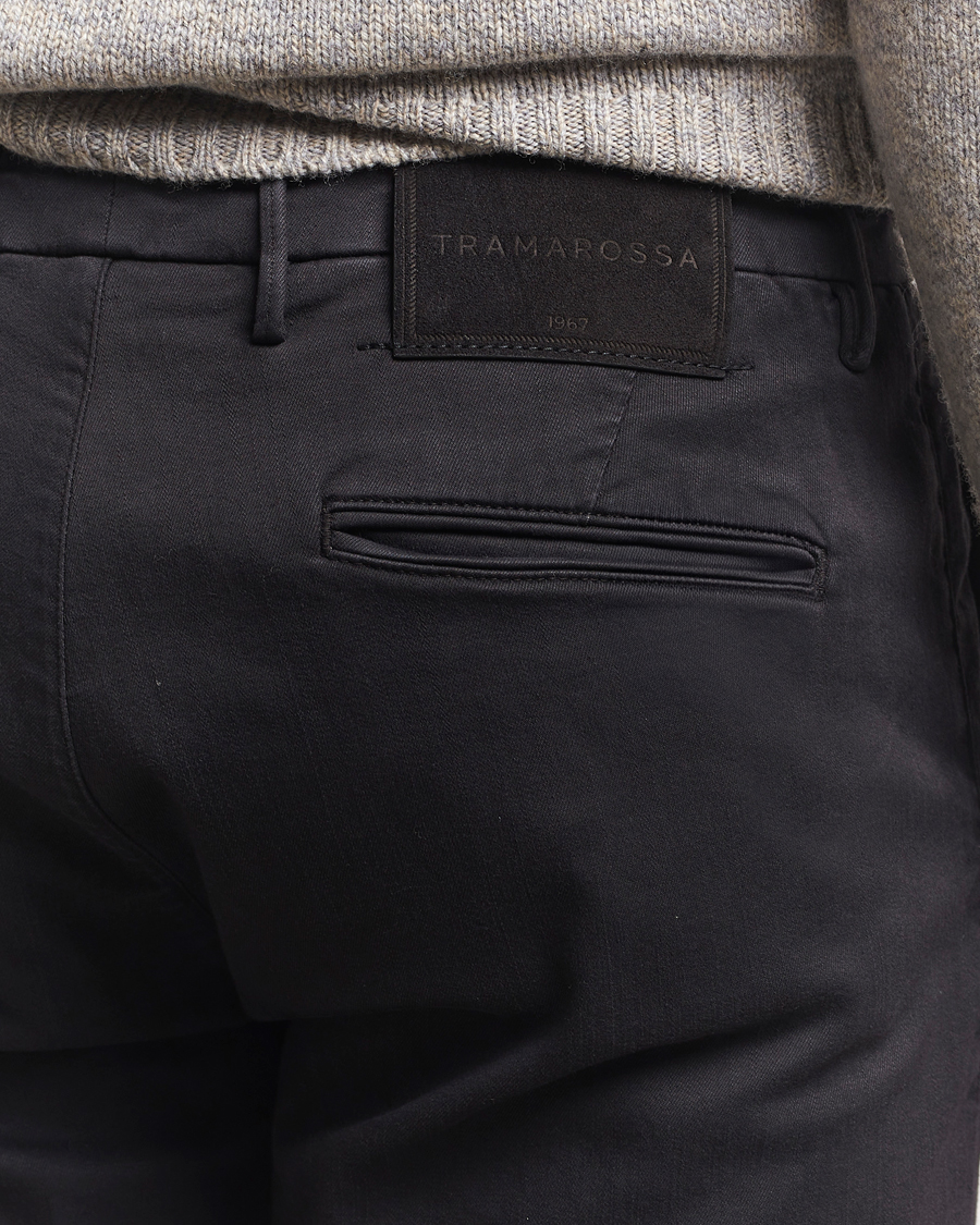 Men | Jeans | Tramarossa | Luis Superstrech Cotton Chino Black
