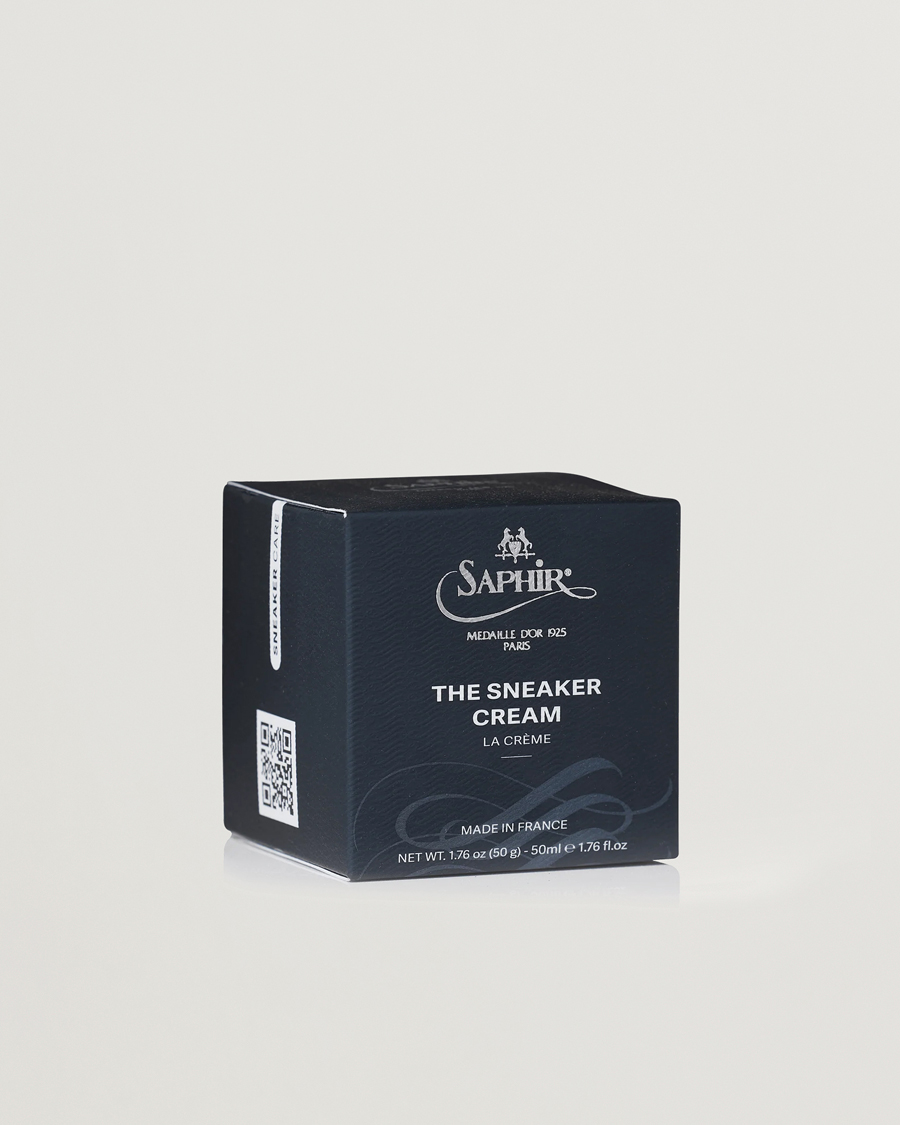 Men | Shoe Care | Saphir Medaille d'Or | Sneaker Cream Black