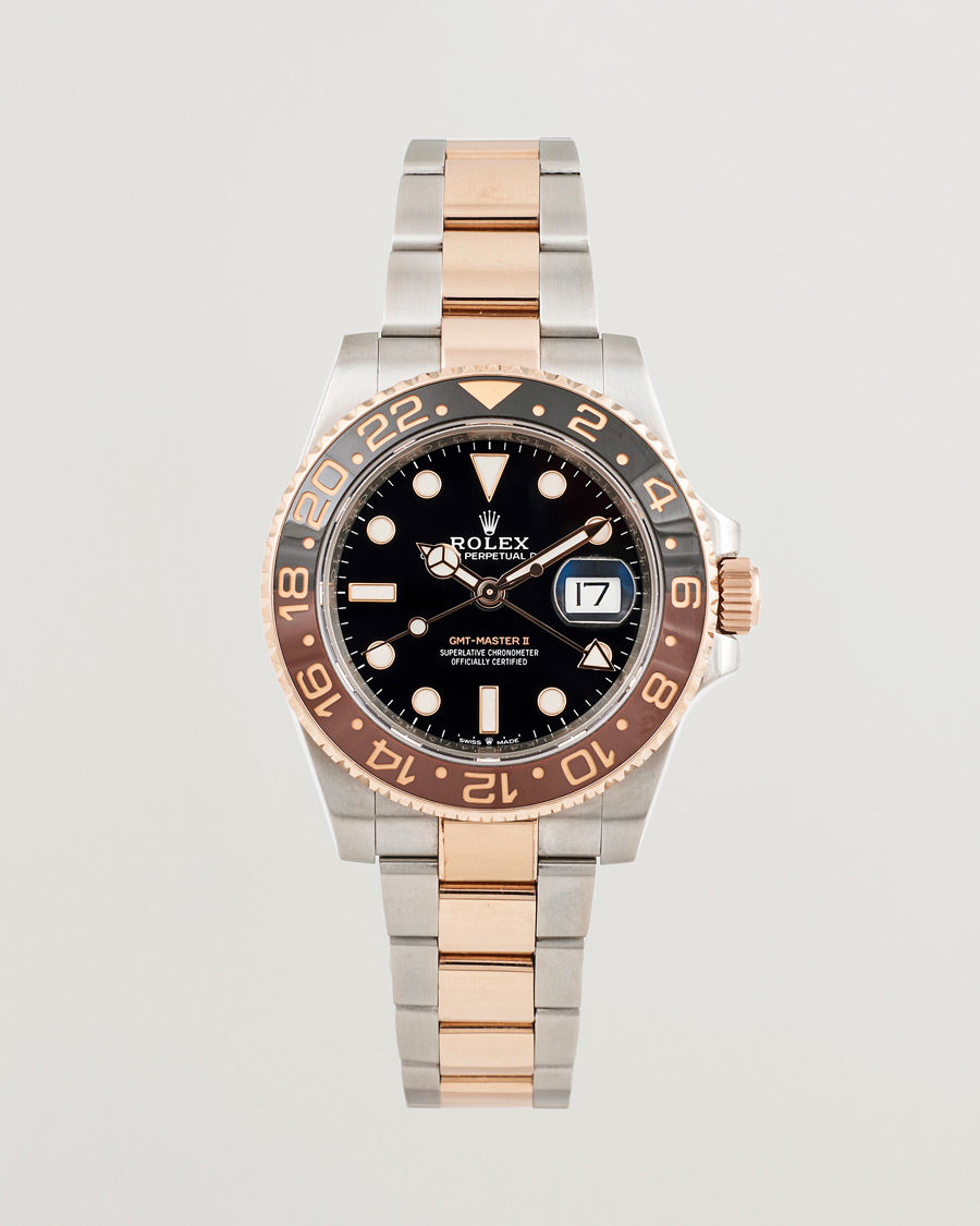Men | Pre-Owned & Vintage Watches | Rolex Pre-Owned | GMT Master II Root Beer