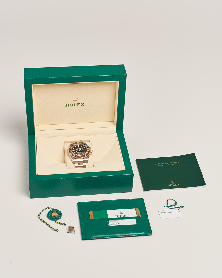Men | Pre-Owned & Vintage Watches | Rolex Pre-Owned | GMT Master II Root Beer