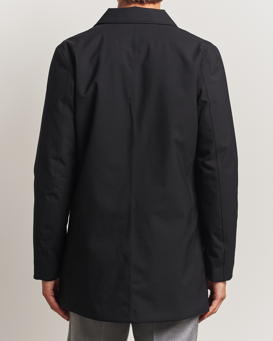 Men | Coats & Jackets | UBR | Regulator Coat Savile Black Wool