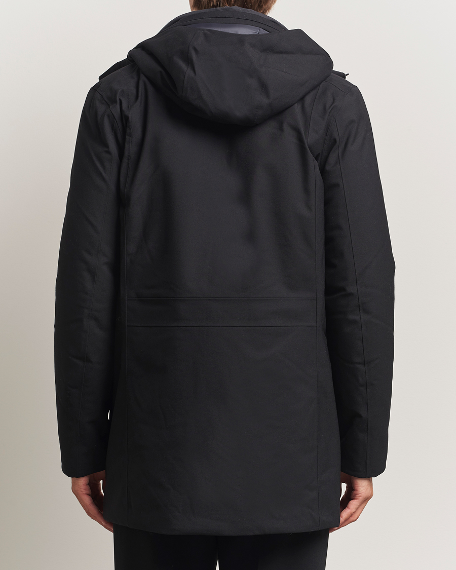 Men | Coats & Jackets | UBR | Regulator Parka Savile Black Wool
