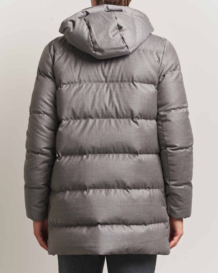 Men | Coats & Jackets | UBR | Concorde Wool Parka Savile Sand Melange