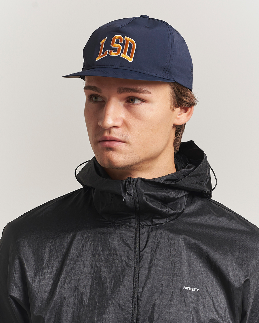 Men | Hats & Caps | Satisfy | FliteSilk Running Cap Navy