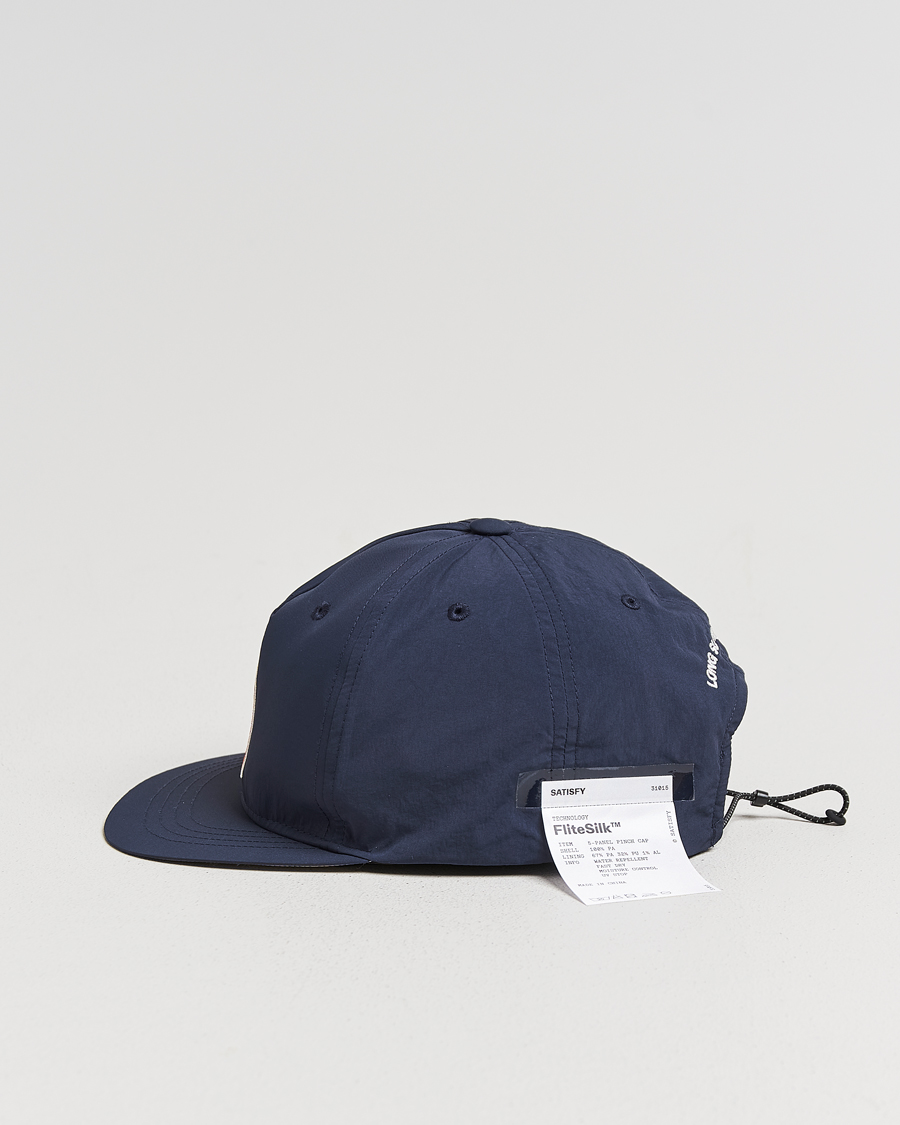 Men | Hats & Caps | Satisfy | FliteSilk Running Cap Navy