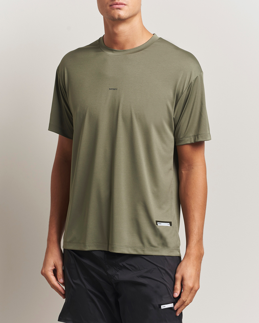 Men | T-Shirts | Satisfy | AuraLite T-Shirt Dusty Olive