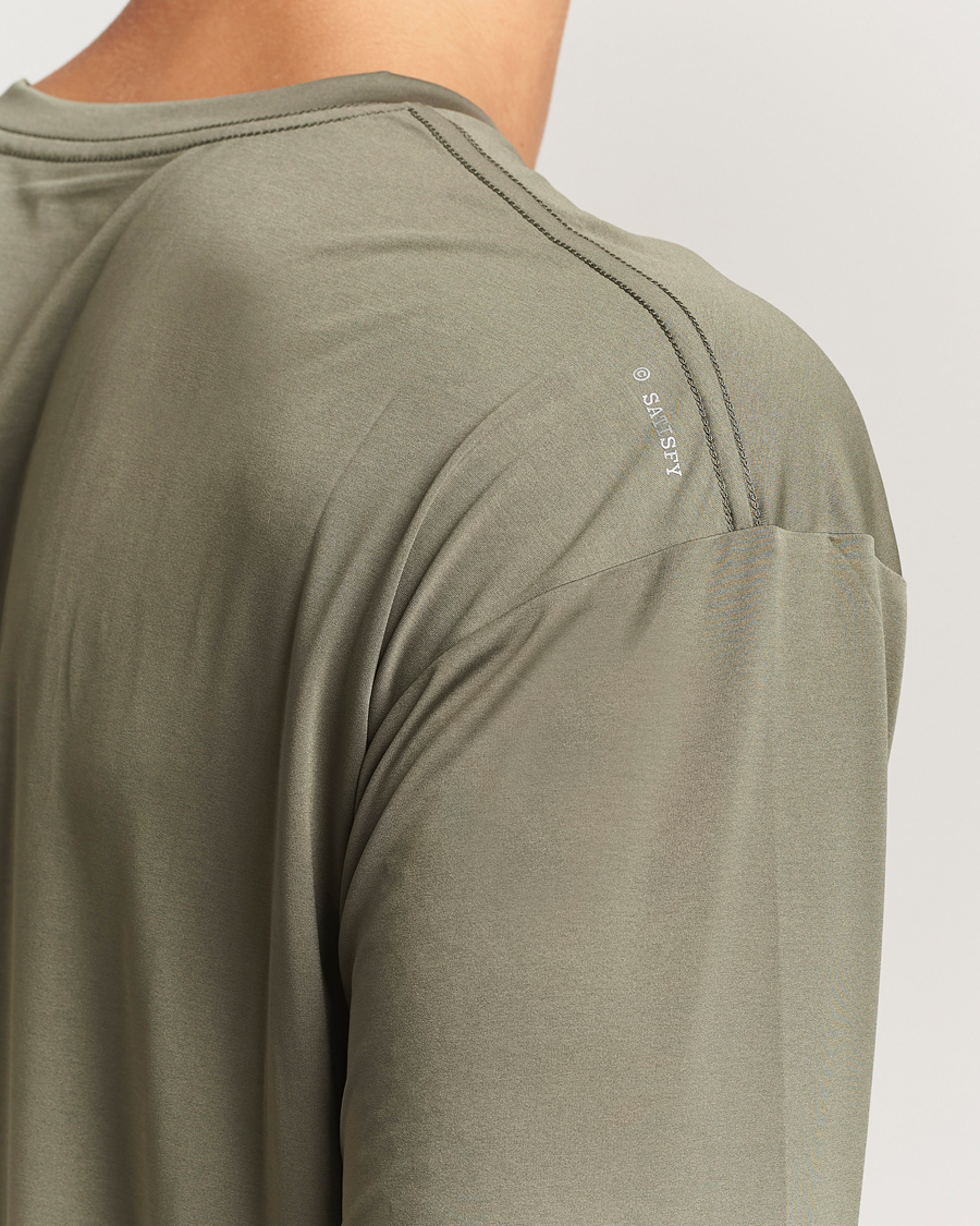 Men | T-Shirts | Satisfy | AuraLite Long Sleeve T-Shirt Dusty Olive