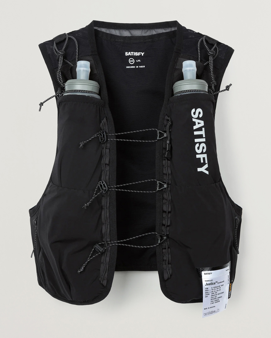 Men | Satisfy Justice Cordura Hydration Vest 5L Black | Satisfy | Justice Cordura Hydration Vest 5L Black