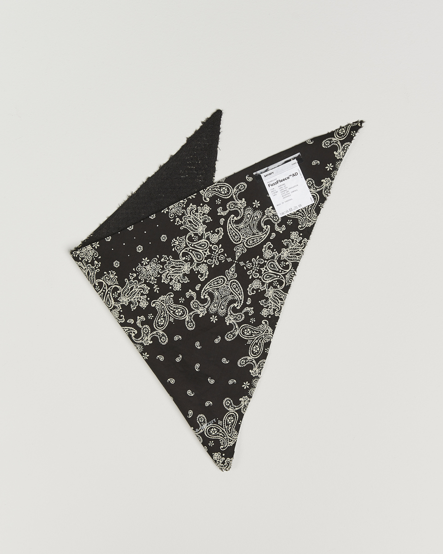 Men | Pocket Squares | Satisfy | GhostFleece Run Bandana Black