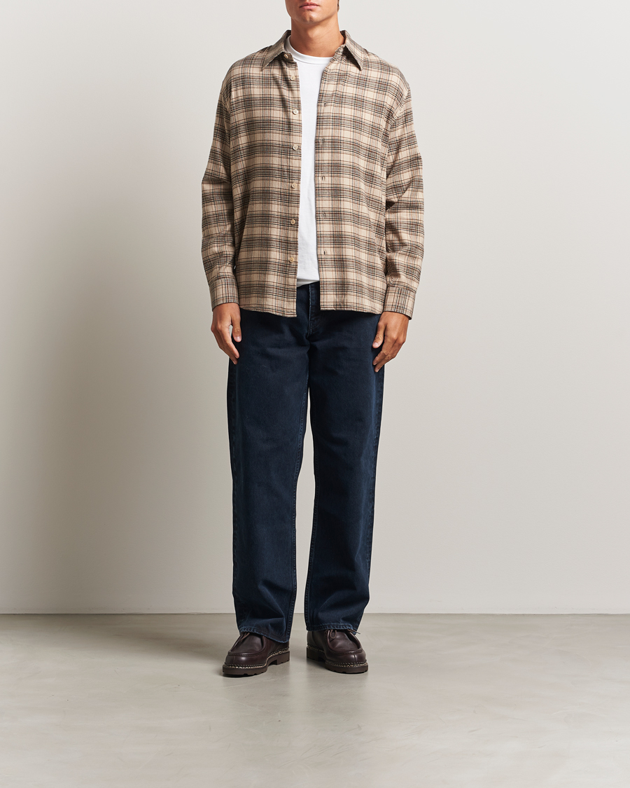 Men | Shirts | Sunflower | Studio Shirt Beige Check