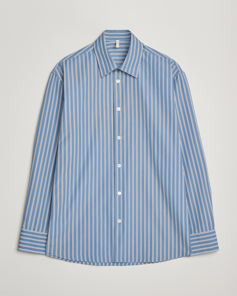 Men | Shirts | Sunflower | Day Shirt Blue Stripe