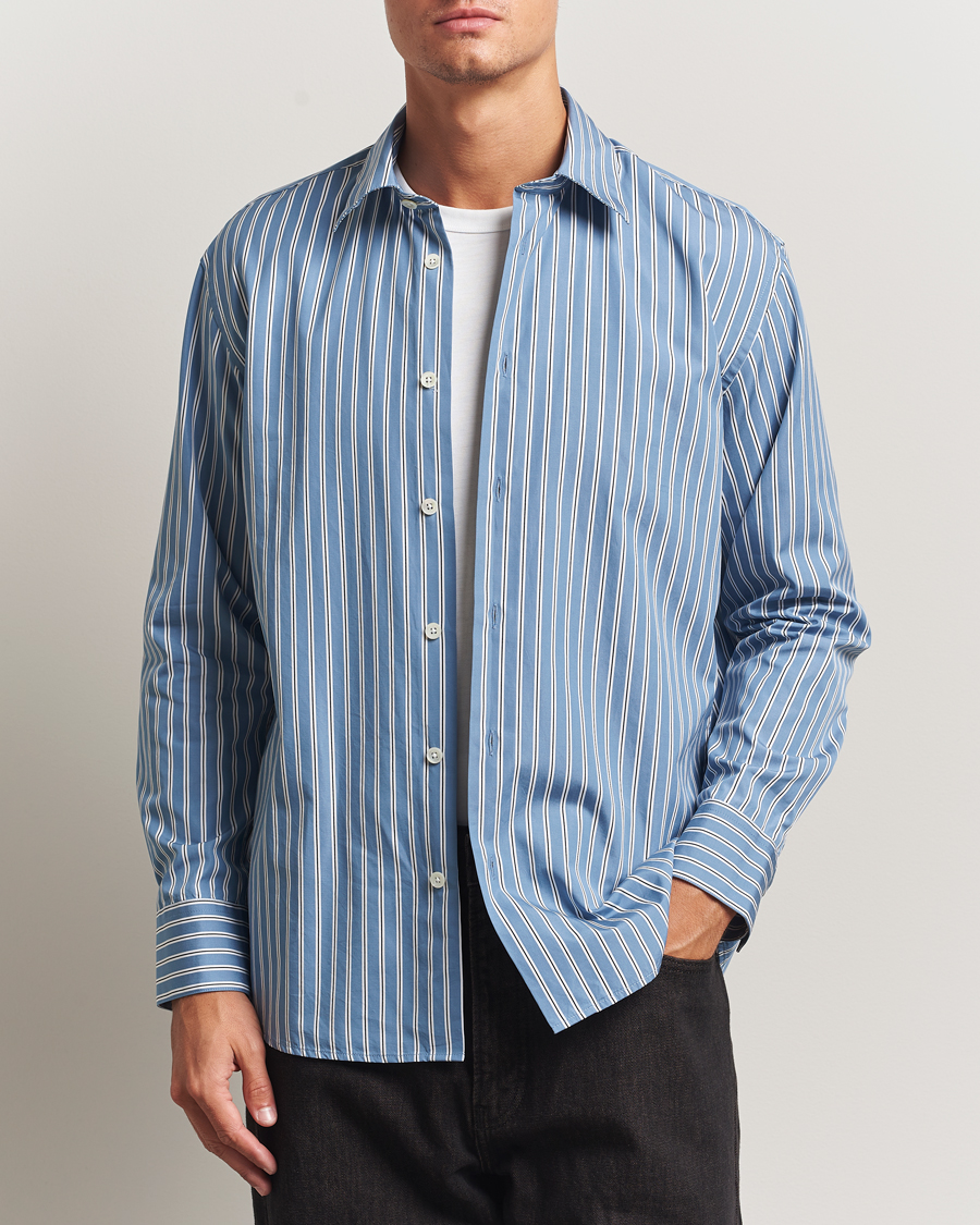 Men | Shirts | Sunflower | Day Shirt Blue Stripe
