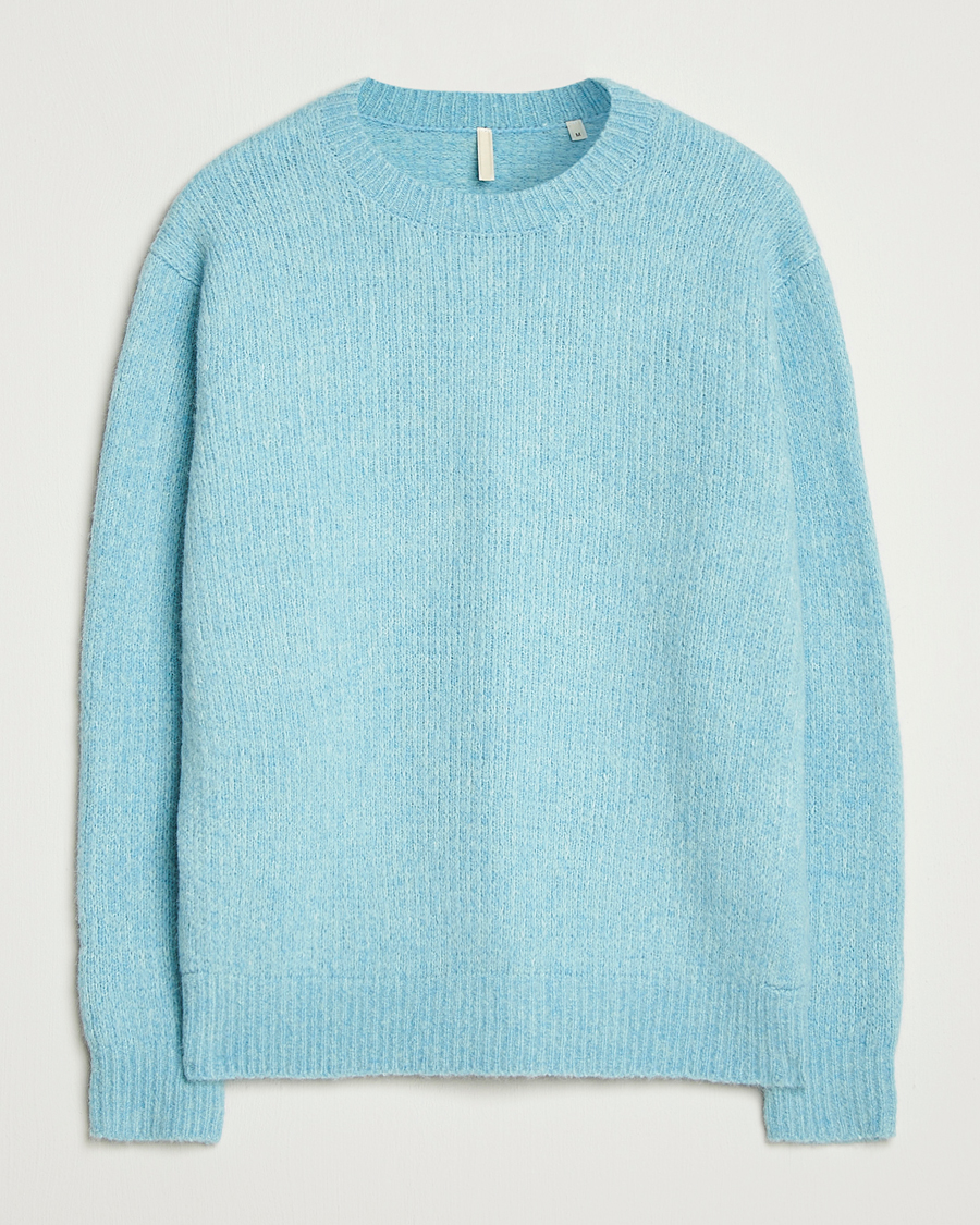 Men | Sweaters & Knitwear | Sunflower | Yak Sweater Ice Blue