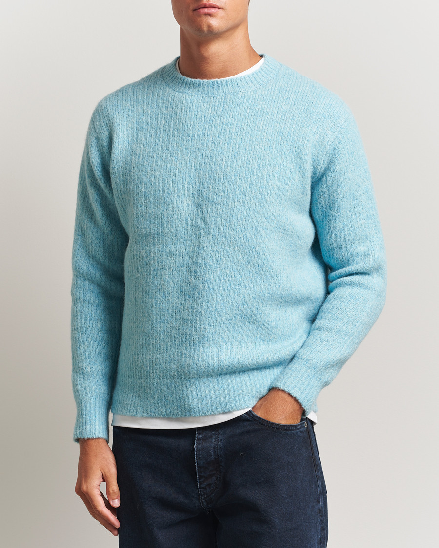 Men | Sweaters & Knitwear | Sunflower | Yak Sweater Ice Blue