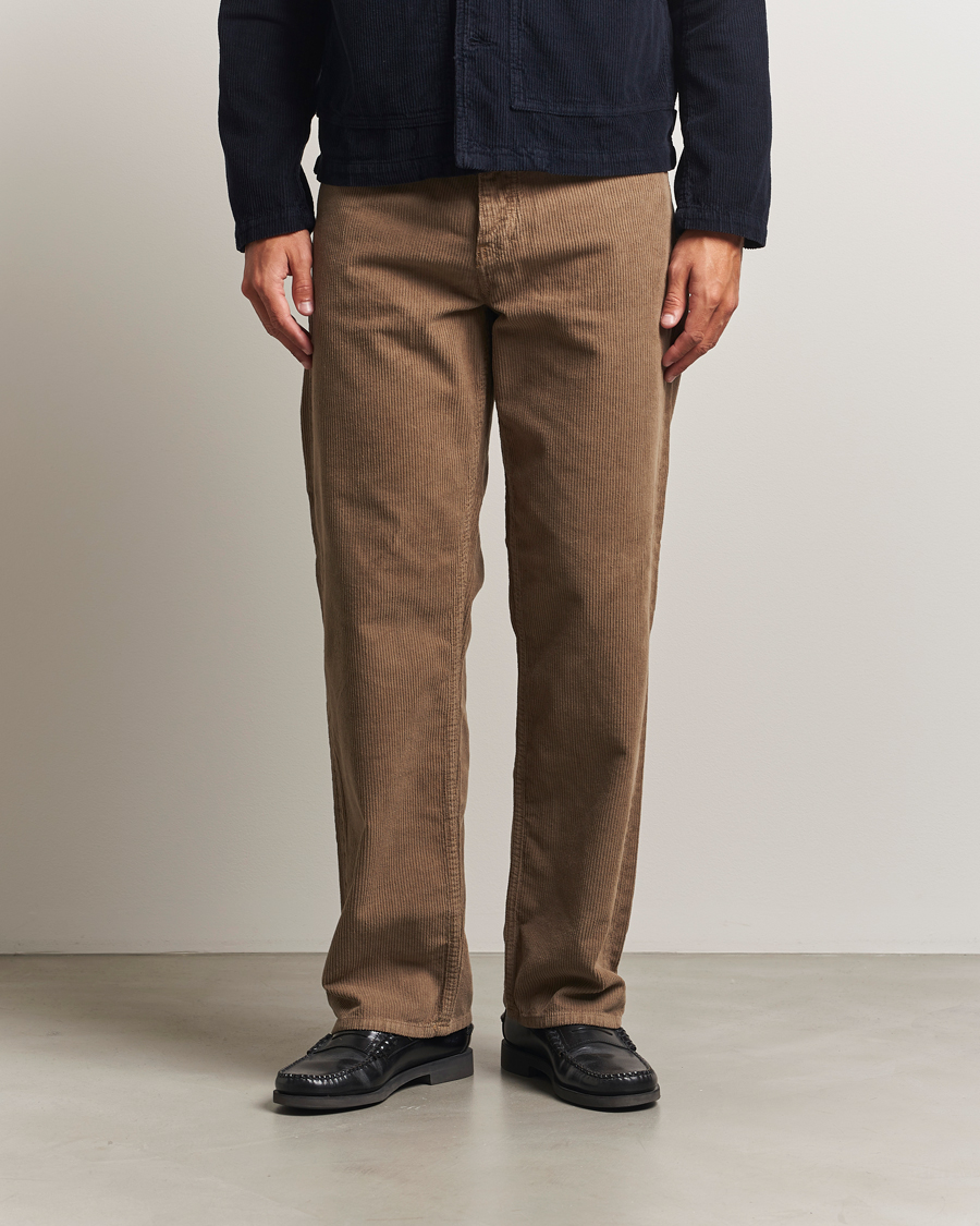 Men | Trousers | Sunflower | Loose Corduroy Pants Taupe
