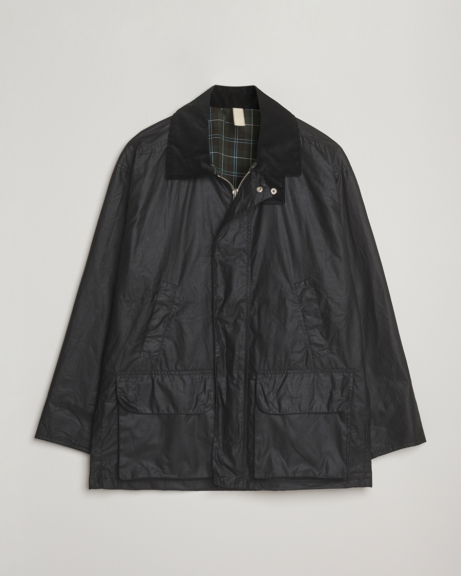 Men | Coats & Jackets | Sunflower | Waxed Ripstop Jacket Black