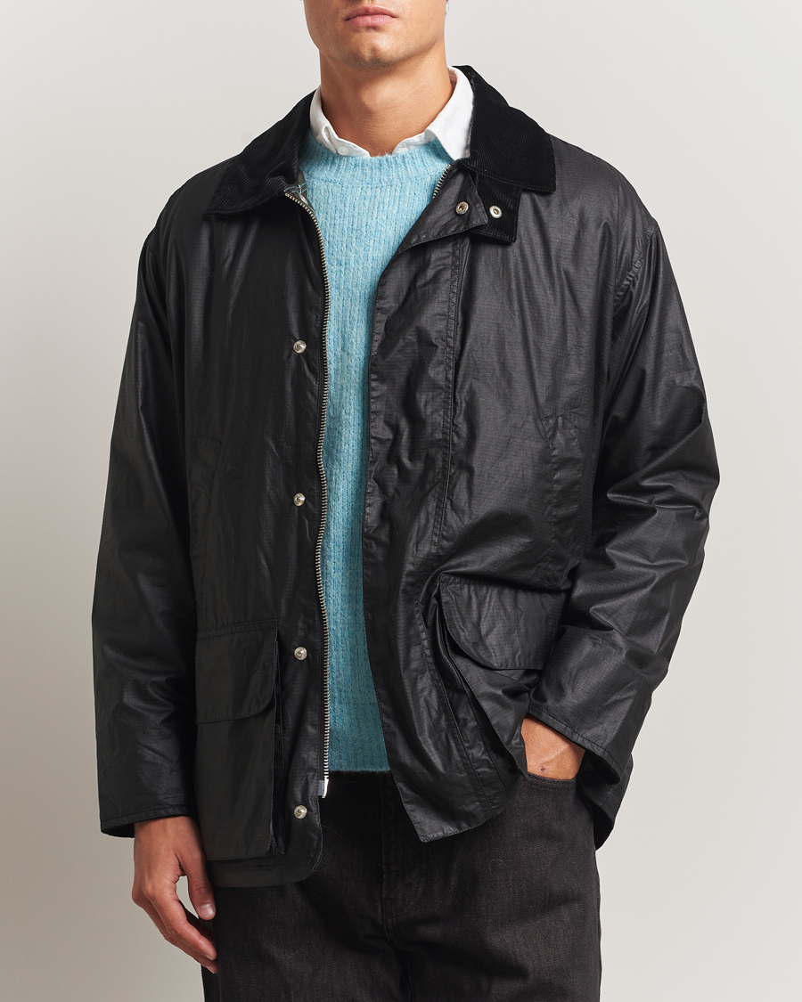 Men | Coats & Jackets | Sunflower | Waxed Ripstop Jacket Black