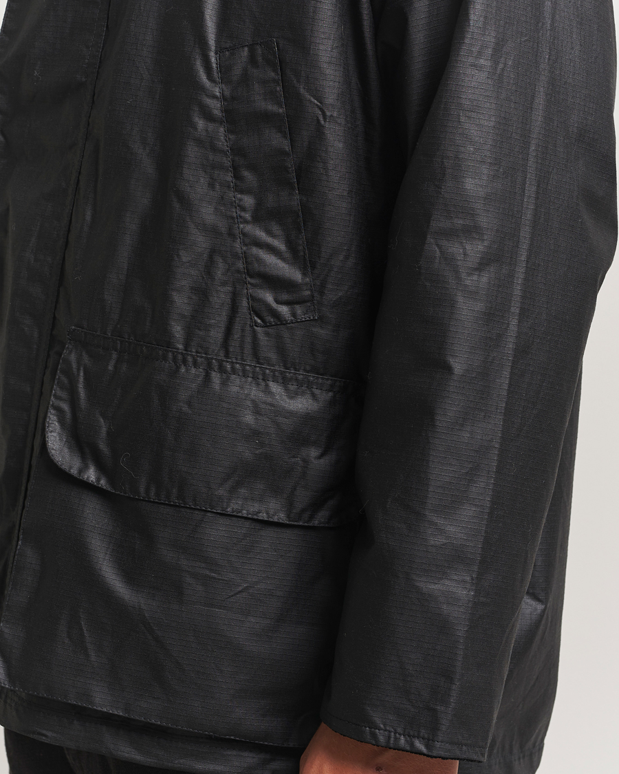 Men | Coats & Jackets | Sunflower | Waxed Ripstop Jacket Black