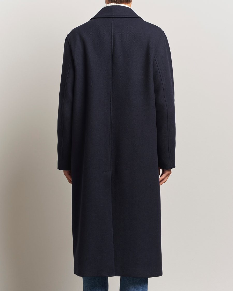 Men | Coats & Jackets | Sunflower | Wool Winter Coat Navy