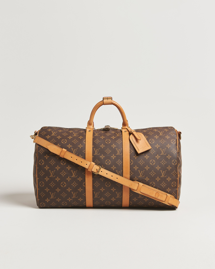 Men | Pre-Owned & Vintage Bags | Louis Vuitton Pre-Owned | Keepall Bandoulière 50 Monogram