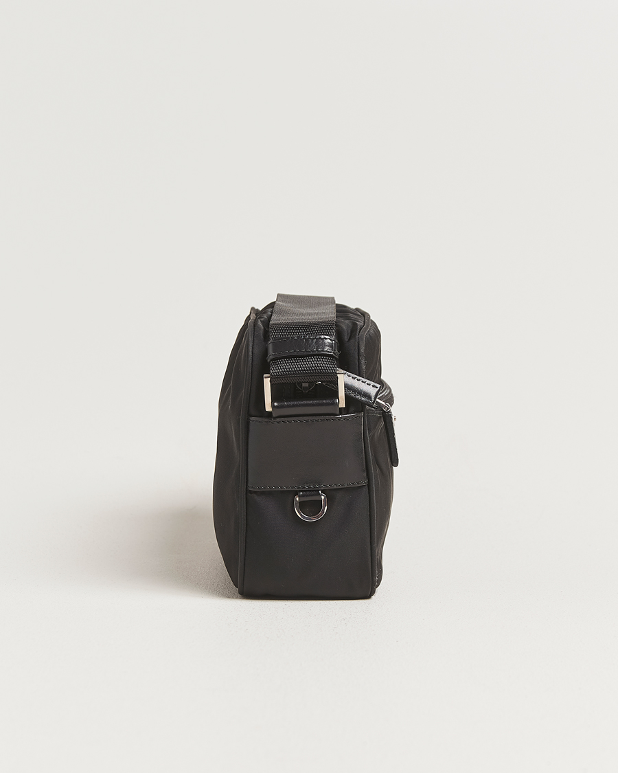 Men | Pre-Owned & Vintage Bags | Prada Pre-Owned | Tessuto Nylon Leather Shoulder Bag Black