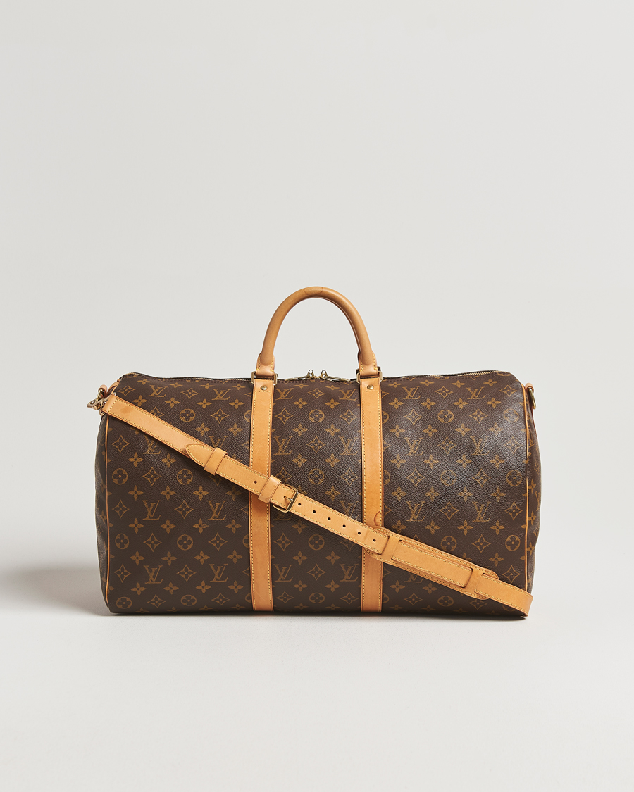 Men | Pre-Owned & Vintage Bags | Louis Vuitton Pre-Owned | Keepall Bandoulière 50 Monogram