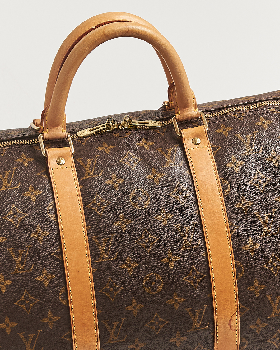 Men | Pre-Owned & Vintage Bags | Louis Vuitton Pre-Owned | Keepall Bandoulière 50 Monogram