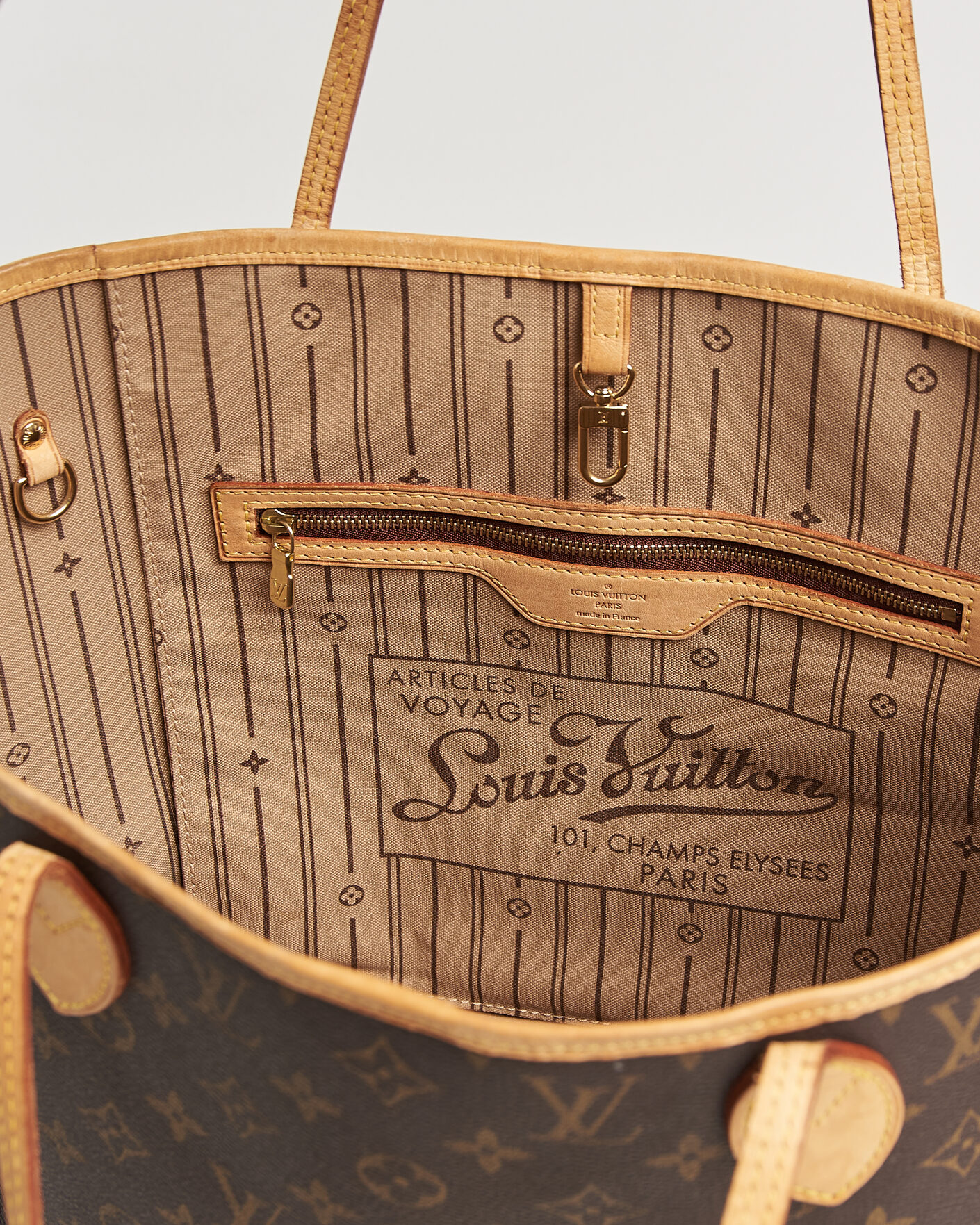 Men | Pre-Owned & Vintage Bags | Louis Vuitton Pre-Owned | Neverfull MM Monogram