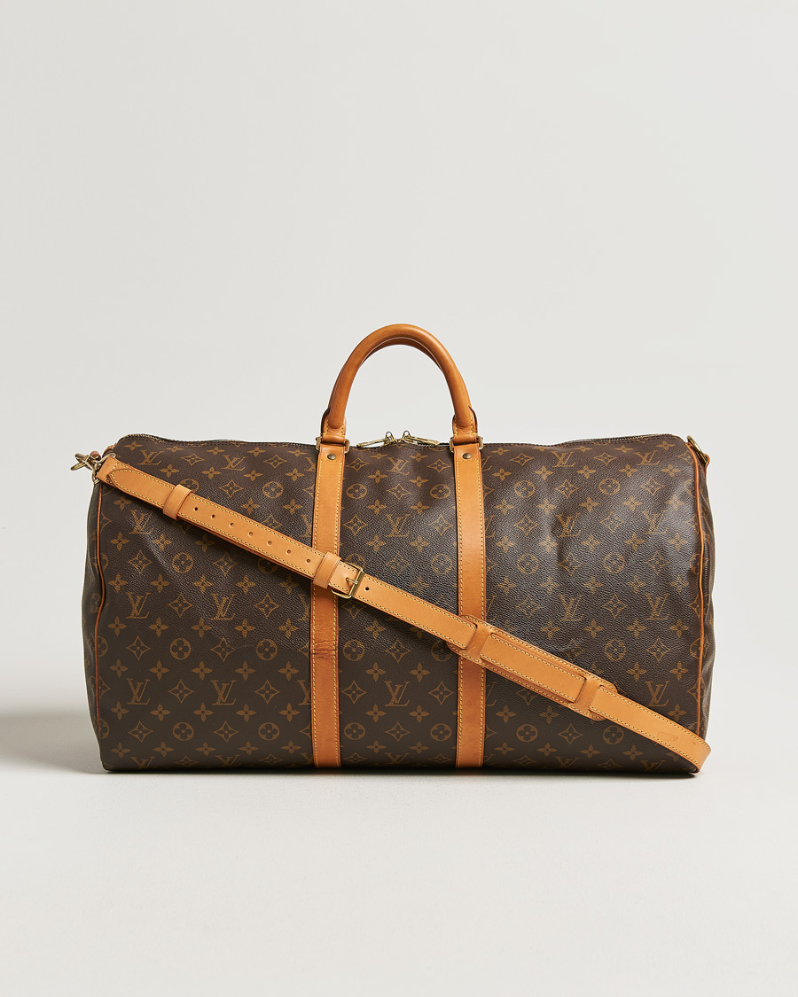 Men | Pre-Owned & Vintage Bags | Louis Vuitton Pre-Owned | Keepall Bandoulière 55 Monogram