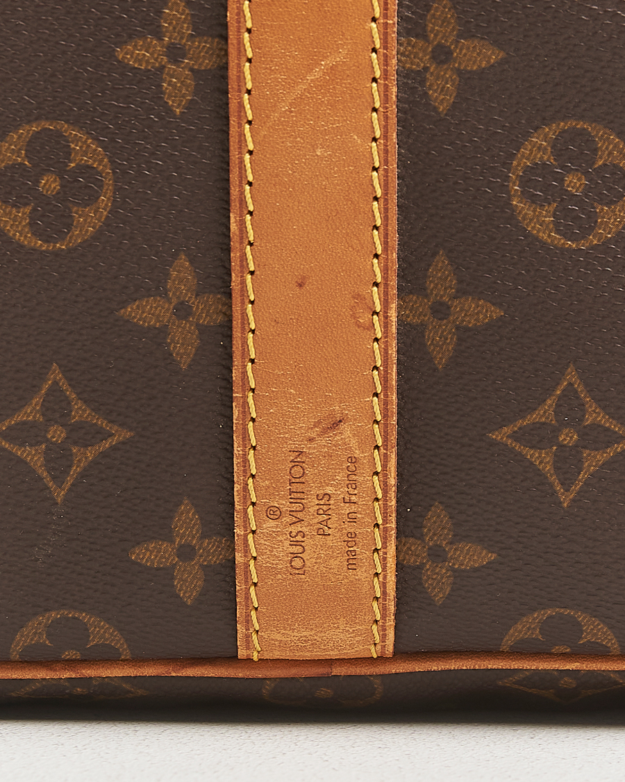 Men | Pre-Owned & Vintage Bags | Louis Vuitton Pre-Owned | Keepall Bandoulière 55 Monogram