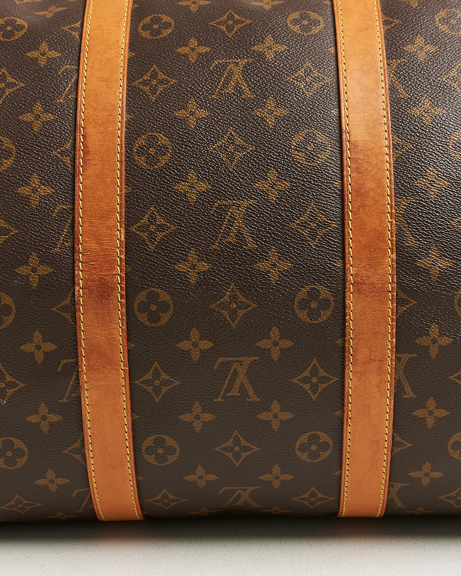 Men | Pre-Owned & Vintage Bags | Louis Vuitton Pre-Owned | Keepall Bandoulière 55 Monogram