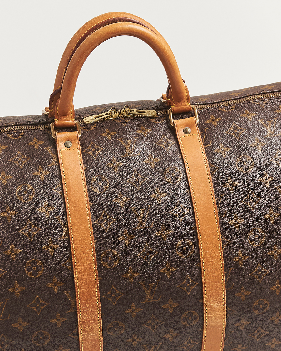 Men | Pre-Owned & Vintage Bags | Louis Vuitton Pre-Owned | Keepall Bandoulière 55 Monogram