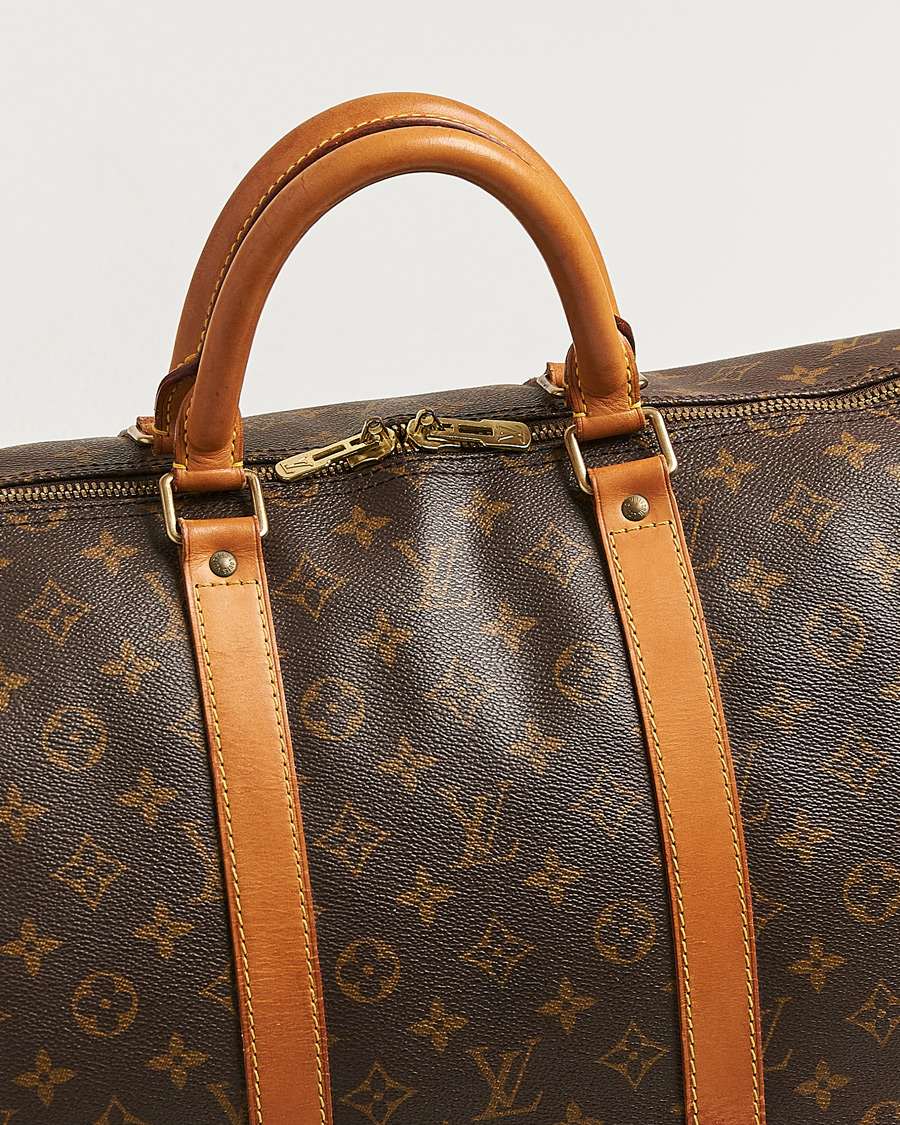 Men | Pre-Owned & Vintage Bags | Louis Vuitton Pre-Owned | Keepall Bandoulière 55 Monogram