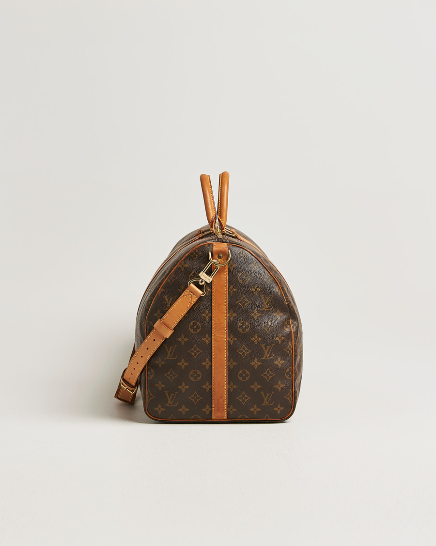 Men | Pre-Owned & Vintage Bags | Louis Vuitton Pre-Owned | Keepall Bandoulière 55 Monogram