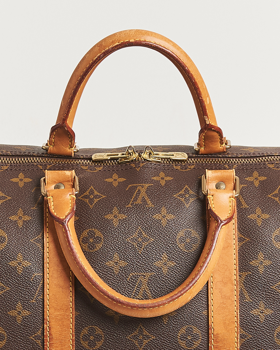 Men | Pre-Owned & Vintage Bags | Louis Vuitton Pre-Owned | Keepall Bandoulière 55 Monogram